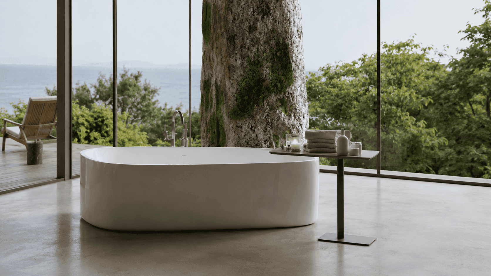 Horizon bath