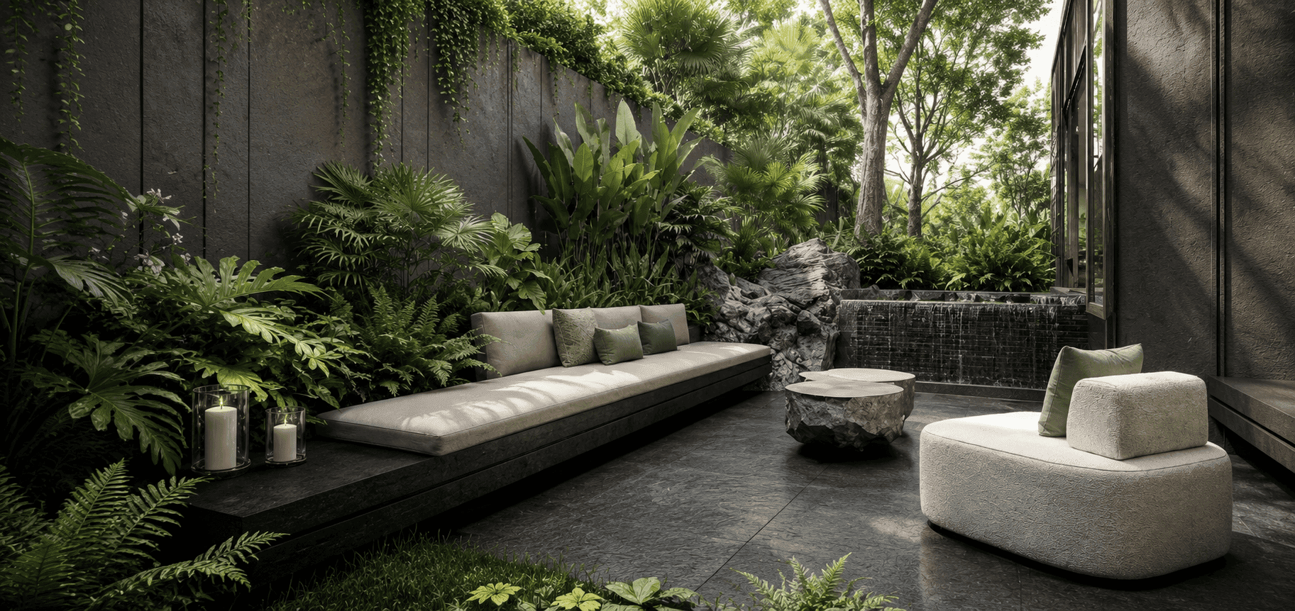 Courtyard House View 3